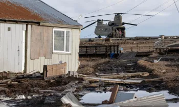 US Extreme Weather Alaska Typhoon Aftermath
