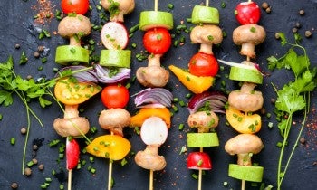 Veggie skewers
