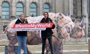 Trophy hunting event in Berlin