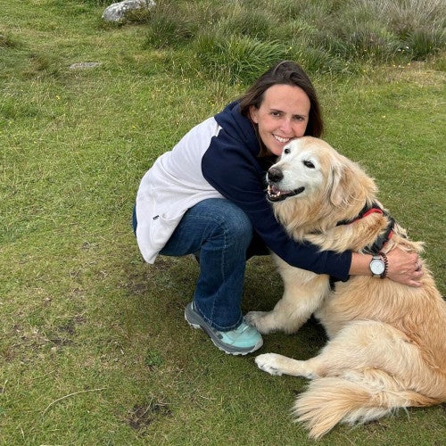 Henry, rescued from a South Korean dog meat farm