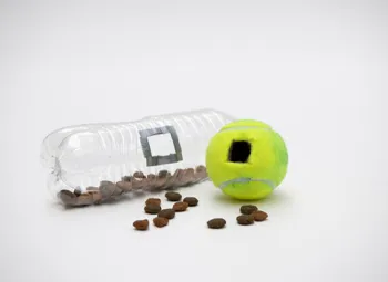 rolling puzzle feeder