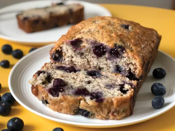 Blueberry banana bread