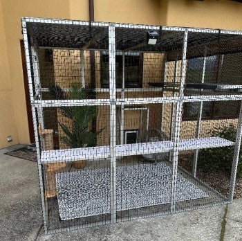 Catio on a porch