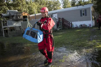 Animal Rescue Team in South Carolina during Hurricane Florence