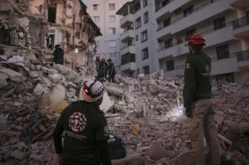 Turkey earthquake response