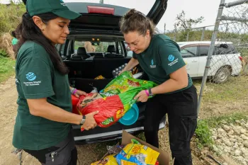 Hurricane Melissa response in Jamaica