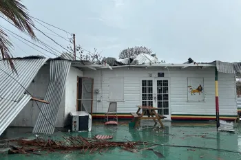 Damaged building