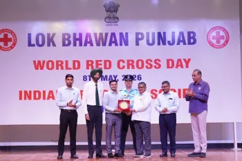 On World Red Cross Day, our Disaster Preparedness, Relief and Response team was recognized by the Indian Red Cross Society (Punjab State Branch) for supporting animals during the devastating Punjab floods of September 2025.