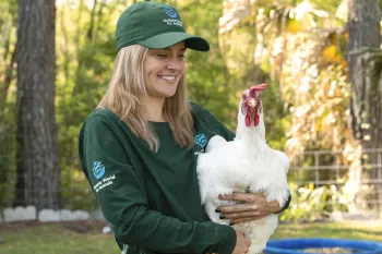 New branded clothing at Karla Dumas Yesahcan Farm Animal Sanctuary