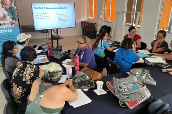 Hurricane drill in Yucatan Mexico