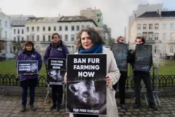 Campaigning to ban fur farming