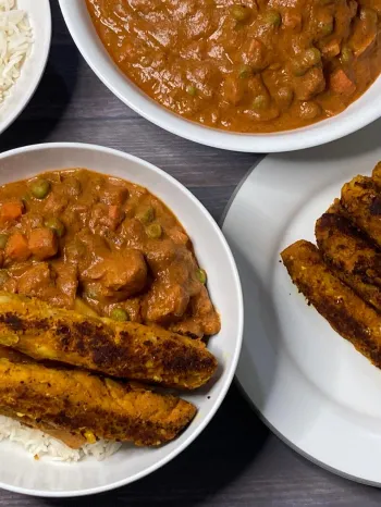 White bean tikka masala
