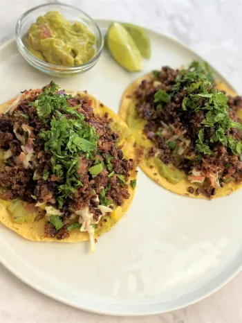 Kick'in kidney bean tacos