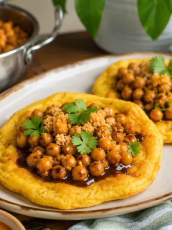 Chickpea dish