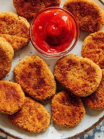 Boneless chickpea wings