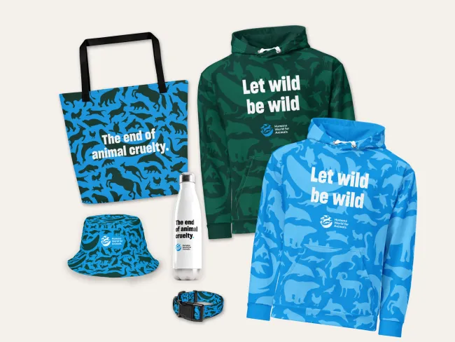 Humane World products on Fourthwall