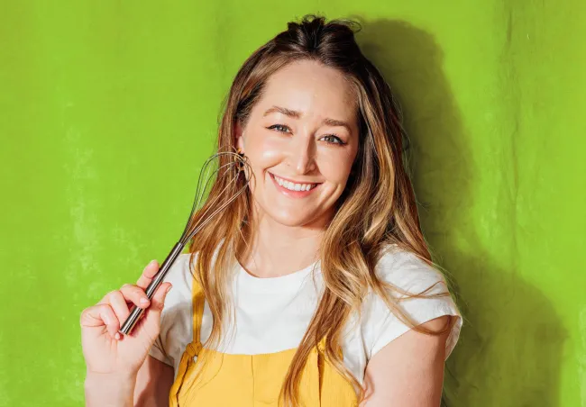Sarah Bond, vegetarian food blogger