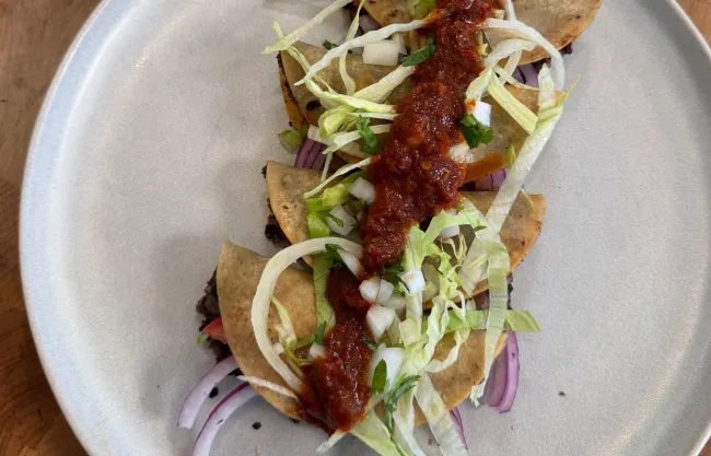 Taquitos de frijoles