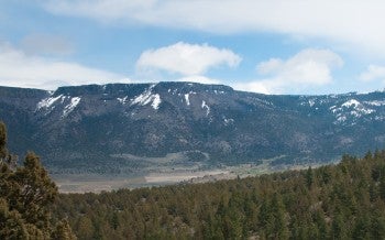 Landscape of Greenwood Preserve in Oregon