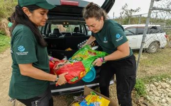 Hurricane Melissa response in Jamaica