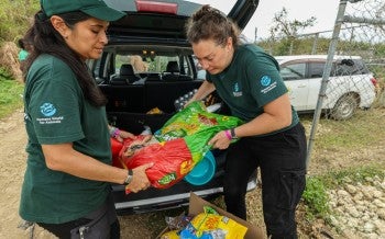 Hurricane Melissa response in Jamaica