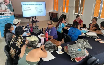 Hurricane drill in Yucatan Mexico