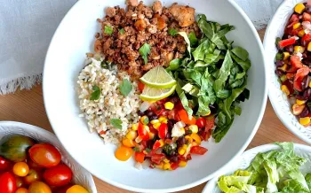 Tofu sofritas burrito bowl 