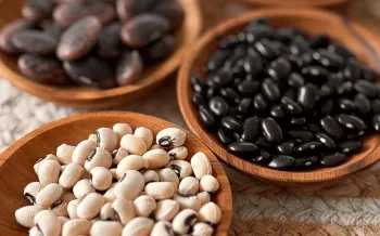 Beans in three colors