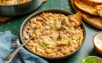 Braised butter beans