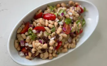Leslie Durso's Italian summer bean salad