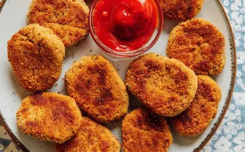 Boneless chickpea wings