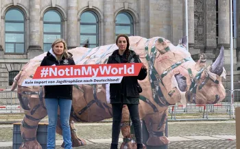 Trophy hunting event in Berlin